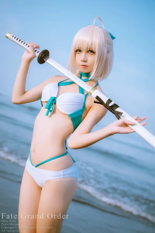 沖田凜花Rinka NO.059 FateGrand Order沖田総司水着ver 17